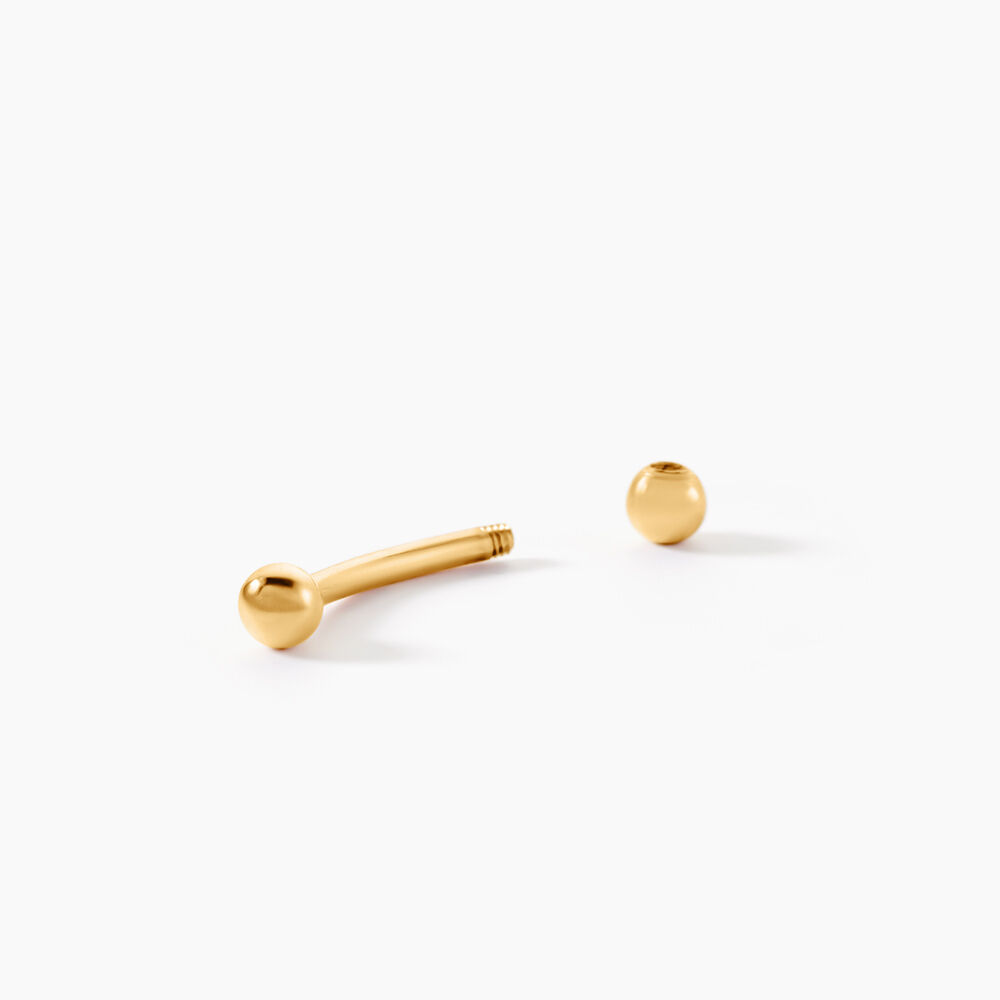Piercing D'oreille Et/ou D'arcade Bolek Or Jaune - Piercings Famille | Marc Orian