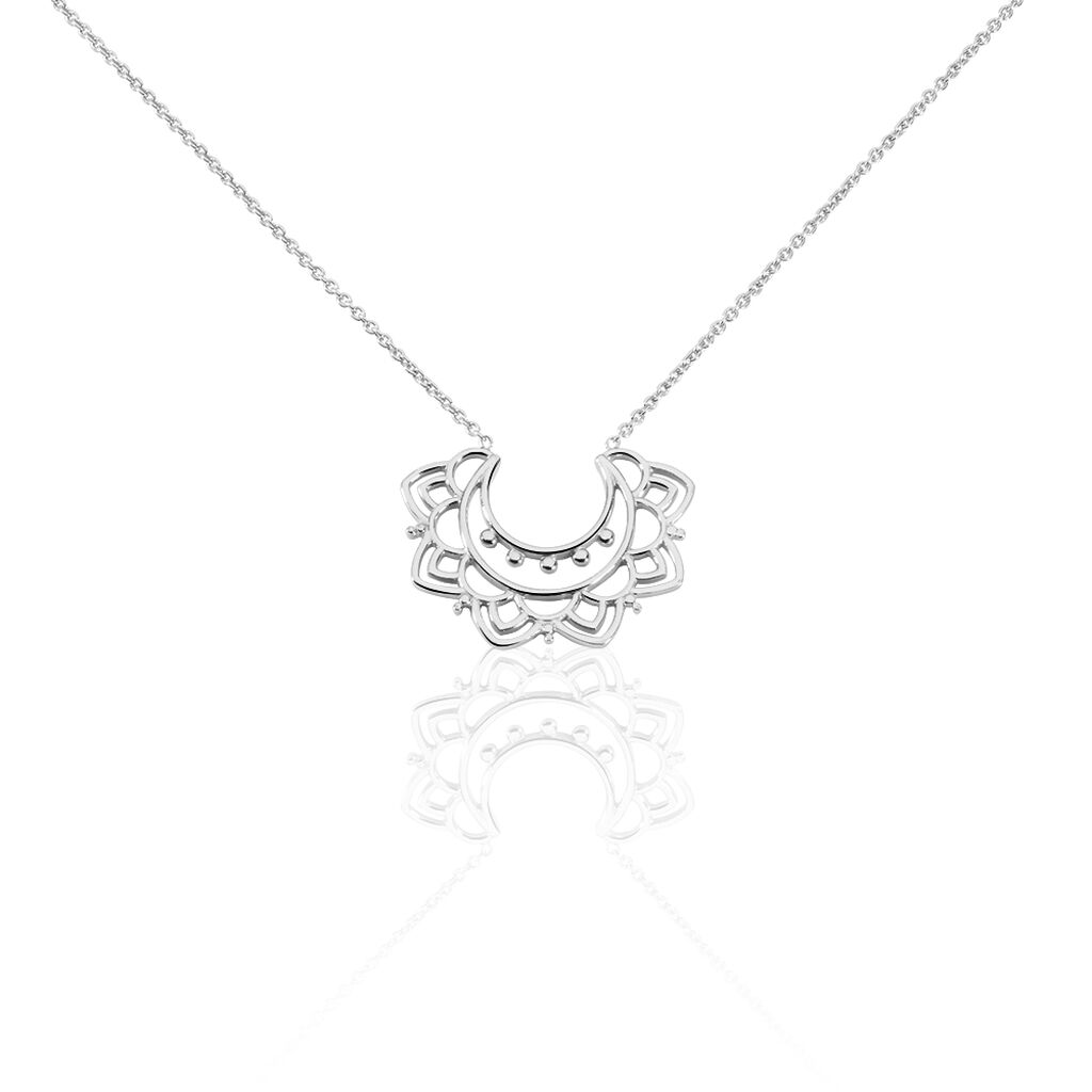 Collier Bali Argent Blanc - Colliers fantaisie Femme | Marc Orian