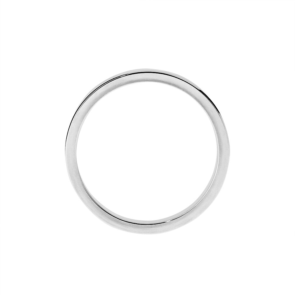 Alliance Liseret Ruban Plat Or Bicolore - Alliances duo Femme | Marc Orian