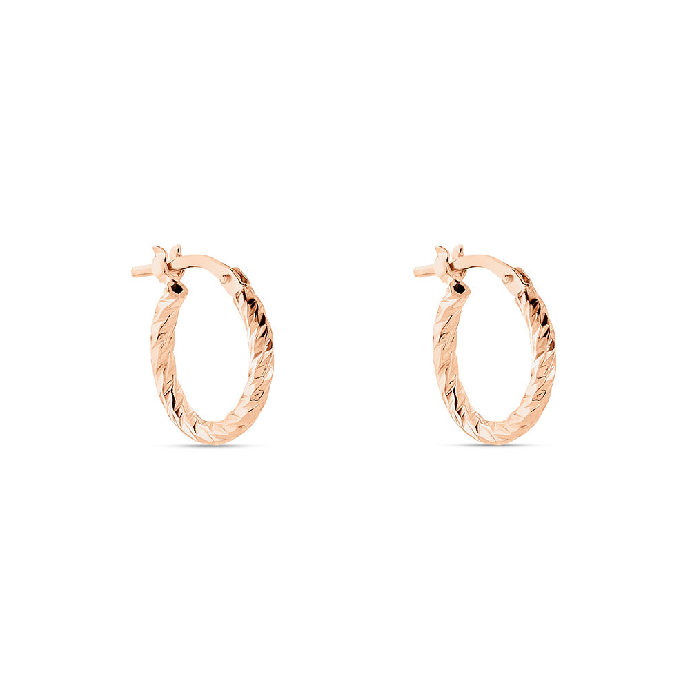 Créoles Djulia Argent Rose - Créoles Femme | Marc Orian