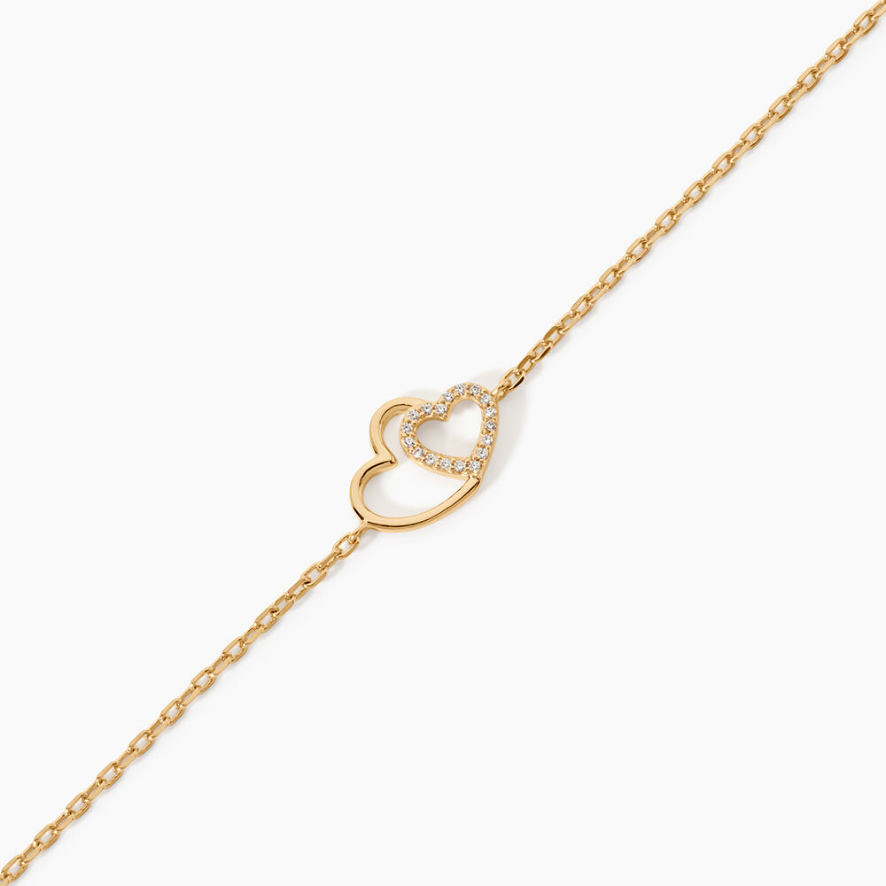 Bracelet Alexandra Plaqu&eacute; Or Jaune Oxyde De Zirconium - Bracelets fantaisie Femme | Marc Orian