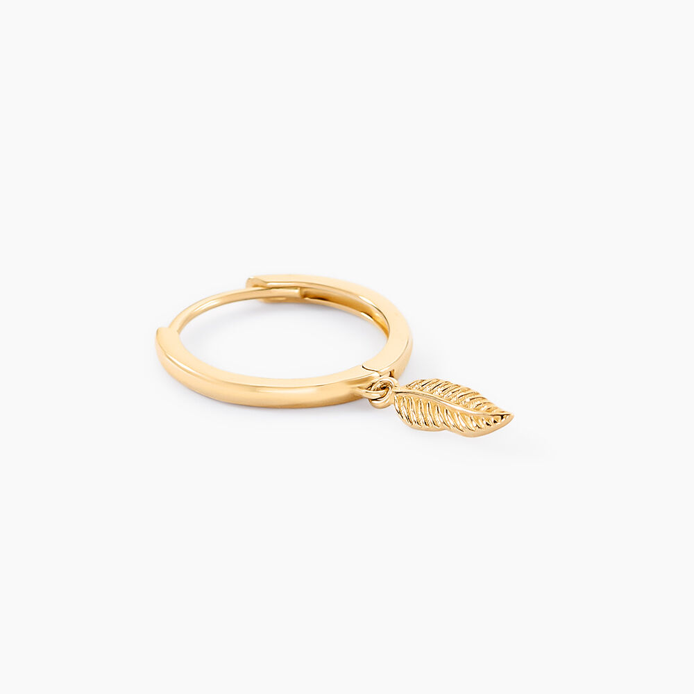 Cr&eacute;ole Unitaire Caitr&igrave;ona Or Jaune - Boucles d'oreilles pampille Famille | Marc Orian