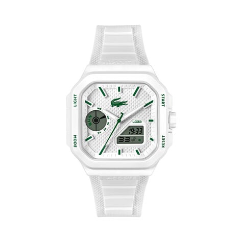 Montre Lacoste Lc33 Square Blanc - Montres &eacute;tanches Homme | Marc Orian