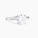 Bague Solitaire Abriel Or Blanc Oxyde De Zirconium