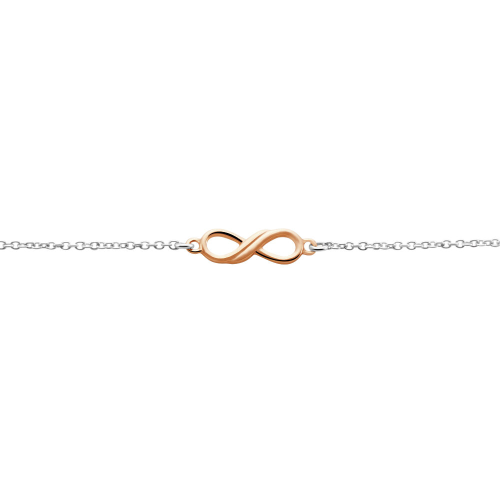 Bracelet Argent Bicolore Werner - Bracelets chaînes Femme | Marc Orian