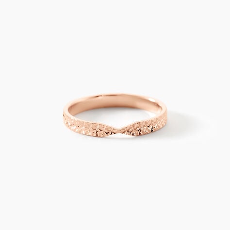 Alliance Or Rose Diamant&eacute;e - Alliances personnalis&eacute;es Femme | Marc Orian
