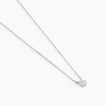 Collier Teani Or Blanc Diamant - Colliers avec pierres Femme | Marc Orian