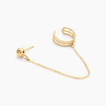 Bijou D'oreille Unitaire Fredrik Or Jaune - Piercings d'oreilles Femme | Marc Orian