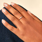 Bague Scintillante Plaqu&eacute; Or Jaune Oxyde De Zirconium - Bijoux fantaisie Femme | Marc Orian