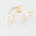Boucles D'oreilles Pendantes Baroque Or Jaune Perle De Culture - Boucles d'oreilles mariage Femme | Marc Orian
