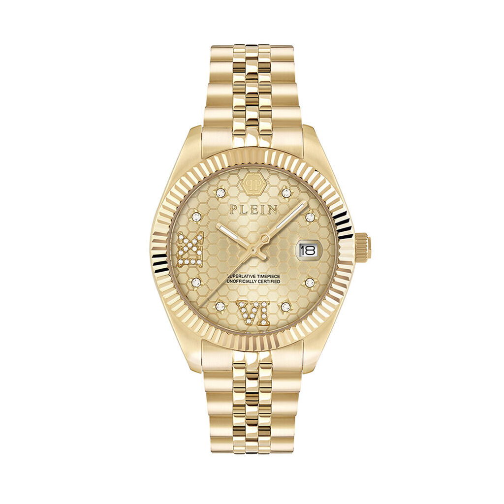 Montre Philipp Plein Date Superlative Champagne - Montres étanches Femme | Marc Orian