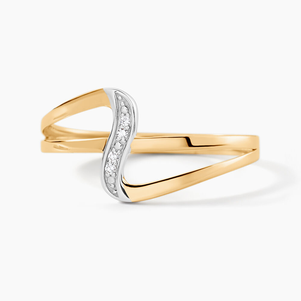 Bague Rosabelle Or Jaune Diamant - Bagues pierres précieuses Femme | Marc Orian