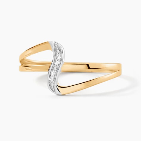 Bague Rosabelle Or Jaune Diamant - Bagues pierres précieuses Femme | Marc Orian
