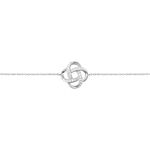 Bracelet Pollya Or Blanc Diamant - Bracelets cha&icirc;nes Femme | Marc Orian