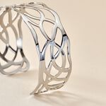 Bracelet Jonc Aelis Acier Blanc - Bracelets joncs Femme | Marc Orian