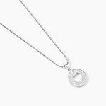 Collier Argent Blanc Cantien Oxyde - Colliers fantaisie Femme | Marc Orian