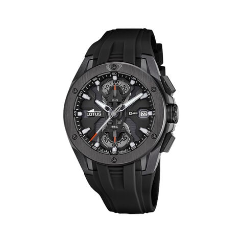 Montre Lotus Vortex Noir - Montres &eacute;tanches Homme | Marc Orian