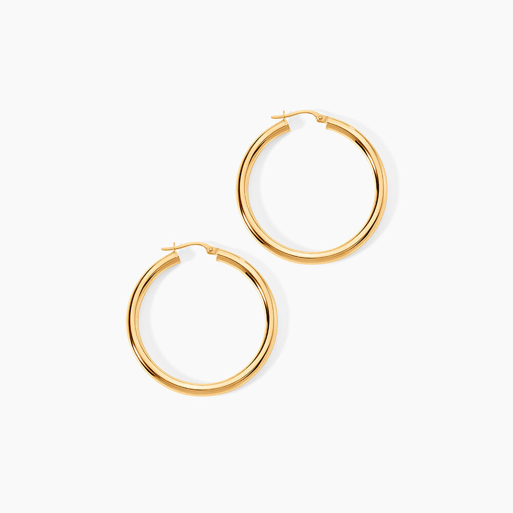 Cr&eacute;oles Ajania Or Jaune - Cr&eacute;oles Femme | Marc Orian