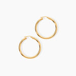 Cr&eacute;oles Ajania Or Jaune - Cr&eacute;oles Femme | Marc Orian