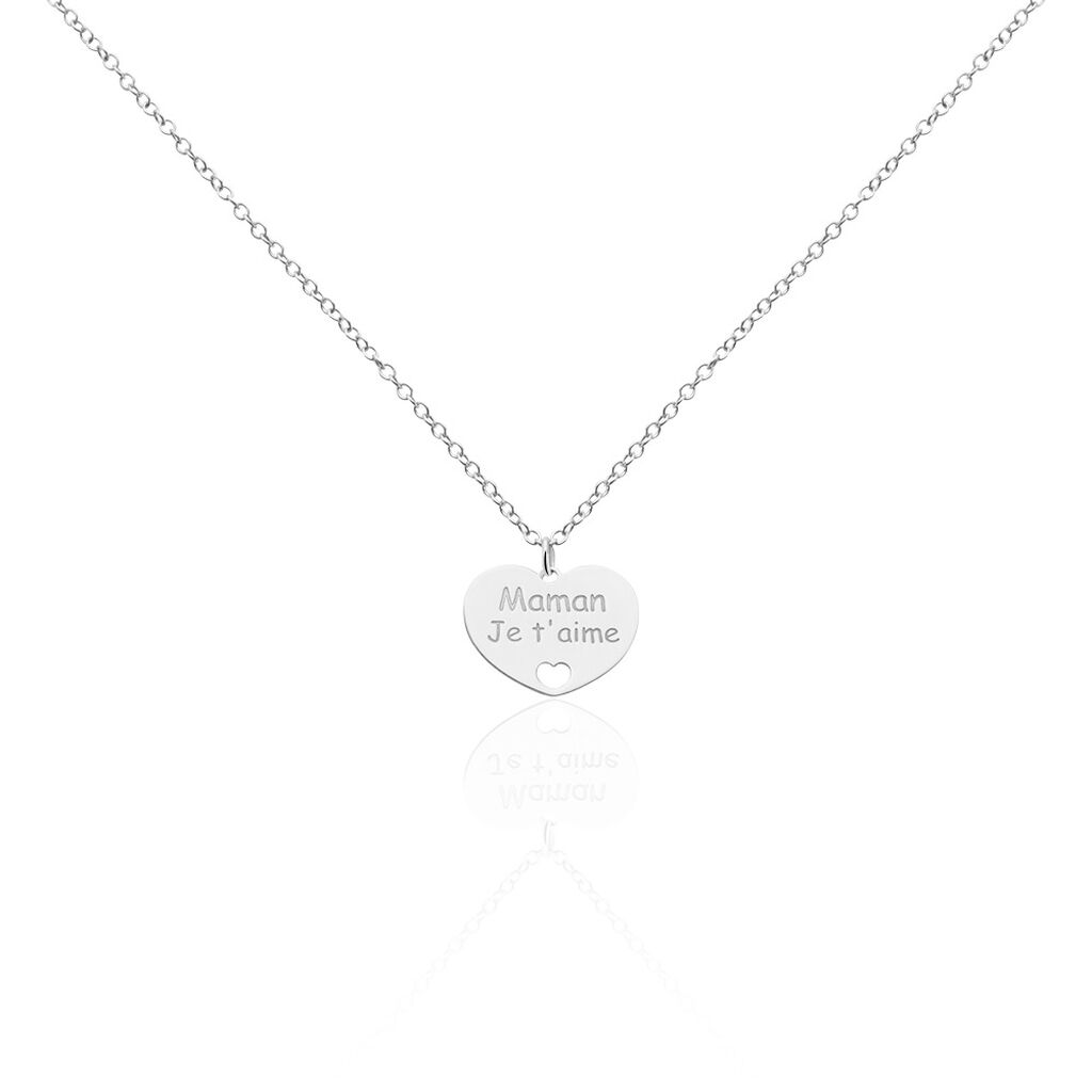 Collier Argent Blanc Pollux - Colliers maman Femme | Marc Orian