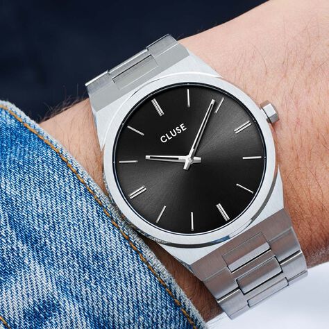 Montre Cluse Vigoureux Noir - Montres Homme | Marc Orian