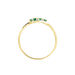 Bague Simma Or Jaune Diamant Et Emeraude - Bagues vintage Femme | Marc Orian