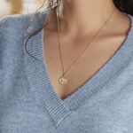 Collier Iago Plaqu&eacute; Or Oxydes De Zirconium - Colliers avec pierres Femme | Marc Orian