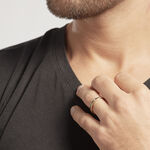 Alliance Camille Ruban Plat Or Jaune - Alliances duo Unisex | Marc Orian