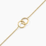 Bracelet Aurore Acier Dor&eacute; Oxydes - Bracelets cha&icirc;nes Femme | Marc Orian