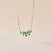 Collier Josslyn Or Jaune Emeraude - Colliers avec pierres Femme | Marc Orian