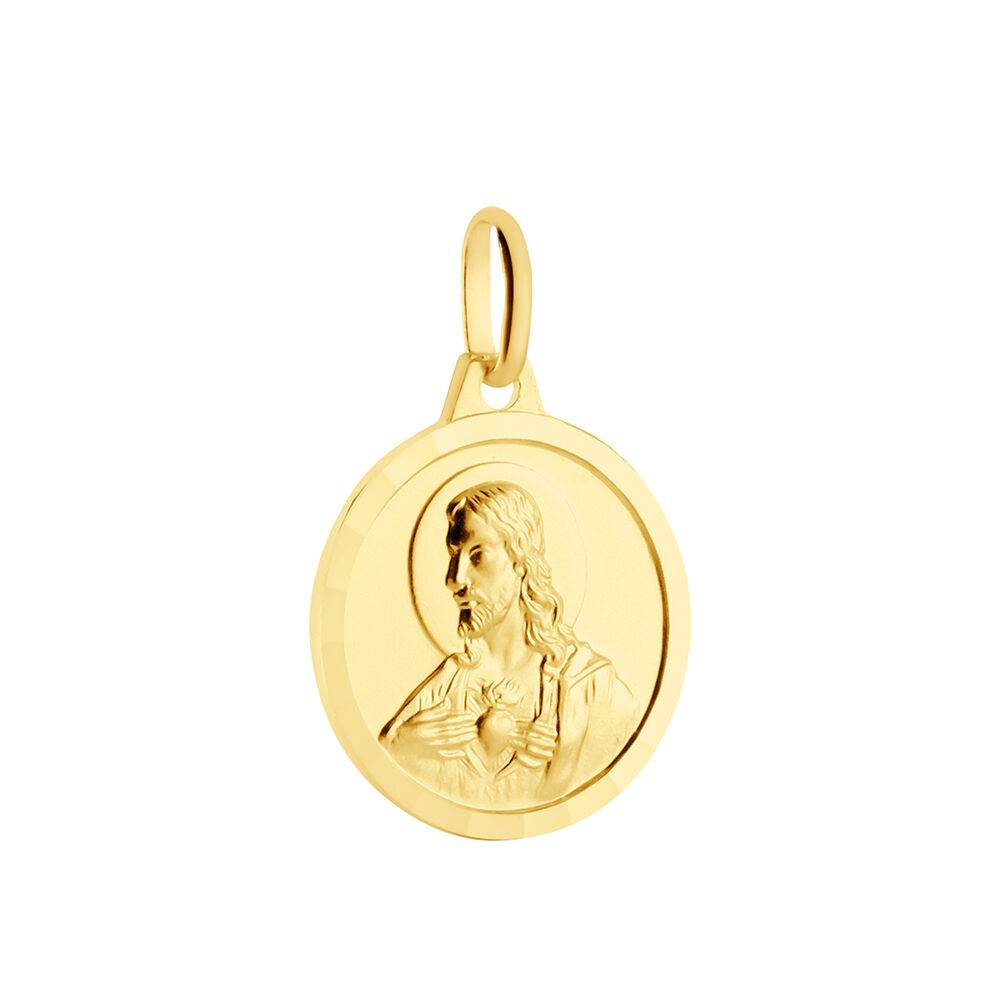 Pendentif Christ Or Jaune - Médailles et médaillons Famille | Marc Orian