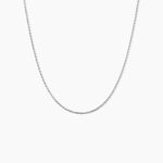 Collier Nahila Argent Blanc - Colliers fantaisie Femme | Marc Orian