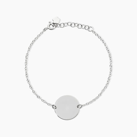 Bracelet Salematou Argent Blanc - Bracelets Medailles Femme | Marc Orian