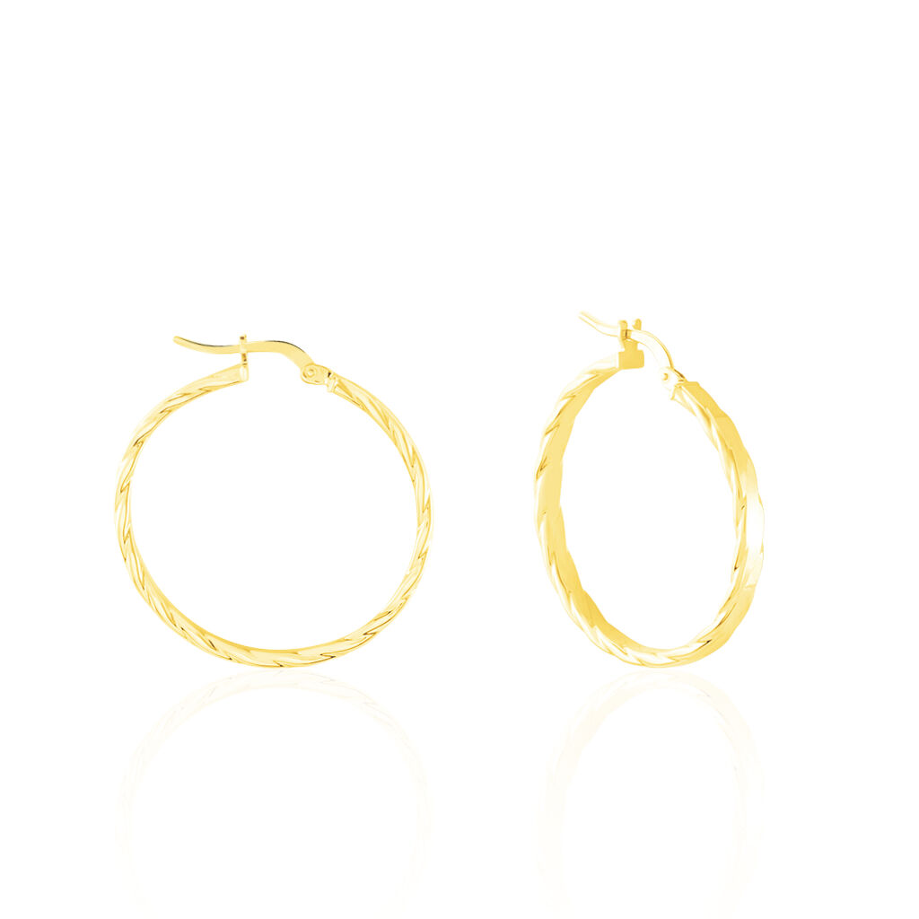 Créoles Deniz Or Jaune - Créoles Femme | Marc Orian