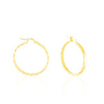 Cr&eacute;oles Deniz Or Jaune - Cr&eacute;oles Femme | Marc Orian