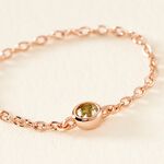 Bague Chaine Madalyn Argent Rose Oxyde De Zirconium - Bijoux fantaisie Femme | Marc Orian