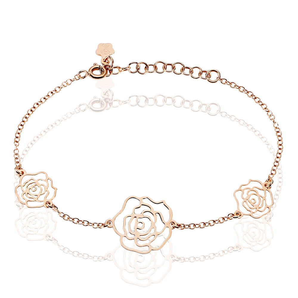 Bracelet Margotte Argent Rose - Bracelets chaînes Femme | Marc Orian