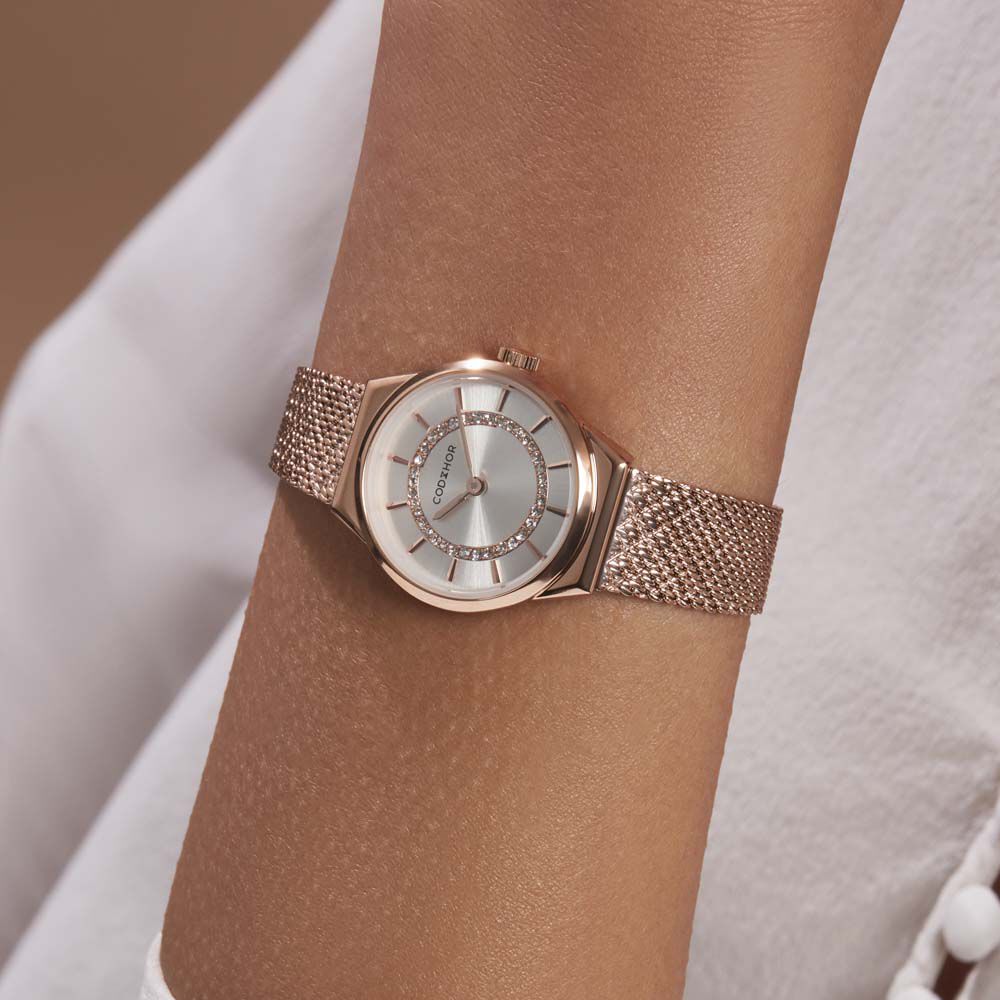 Montre Codhor Lola Argenté - Montres étanches Femme | Marc Orian