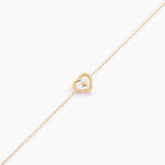 Bracelet Bronte Or Jaune Nacre Diamant - Bracelets cha&icirc;nes Femme | Marc Orian