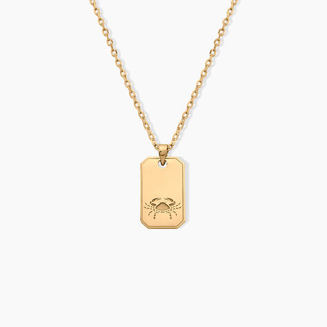 Collier Plaqu&eacute; Or Quintien - Colliers ete Homme | Marc Orian