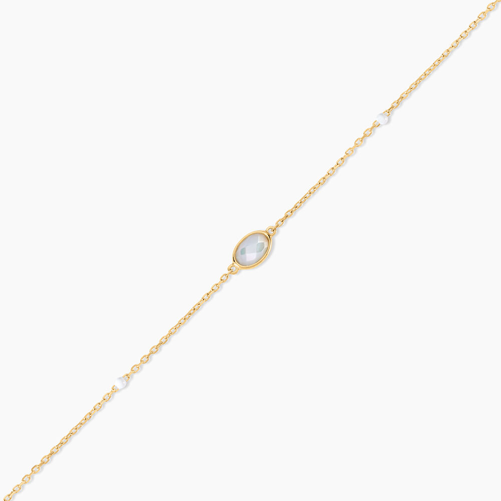 Bracelet Kakalina Or Jaune Nacre - Bracelets cha&icirc;nes Femme | Marc Orian