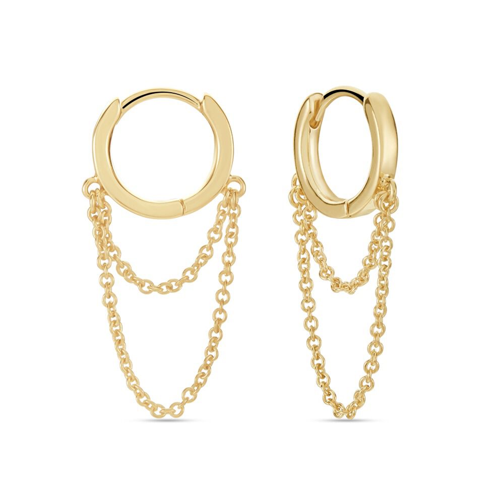 Créoles Plaqué Or Maeja - Créoles Femme | Marc Orian