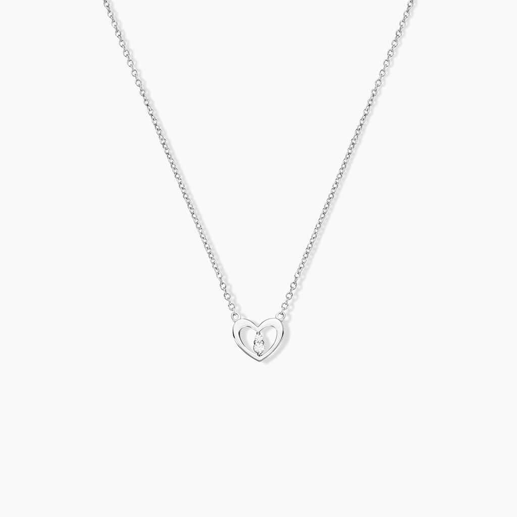 Collier Argent Savin Oxydes De Zirconium - Colliers avec pierres Femme | Marc Orian
