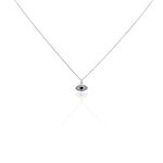 Collier Josue Argent Blanc Oxyde De Zirconium - Colliers avec pierres Femme | Marc Orian