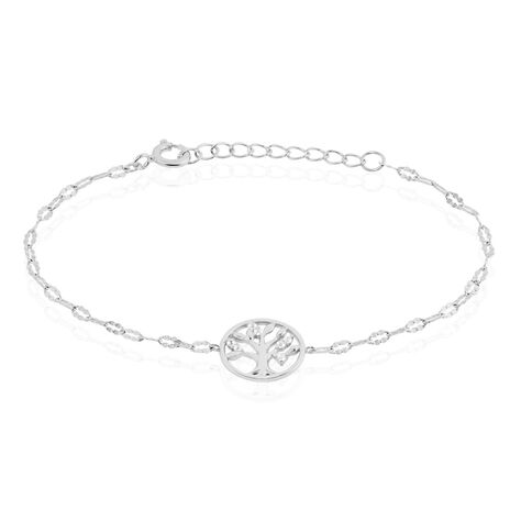 Bracelet Larrie Argent Oxyde De Zirconium - Bracelets chaînes Femme | Marc Orian