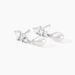 Boucles D'Oreilles Pendantes Elea Argent Blanc Perle De Culture Oxyde De Zirconium - Pendantes Femme | Marc Orian