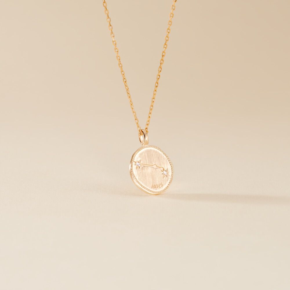 Collier Iago Plaqu&eacute; Or Oxydes De Zirconium - Colliers avec pierres Femme | Marc Orian