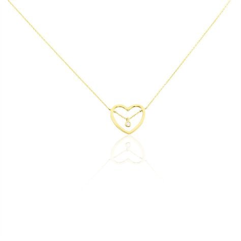 Collier Natalouane Or Jaune Diamant - Colliers avec pierres Femme | Marc Orian