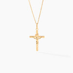 Pendentif Haley Croix Or Jaune - Pendentifs Unisex | Marc Orian