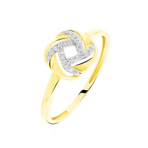 Bague Maryanna Or Jaune Diamant - Bagues pierres précieuses Femme | Marc Orian